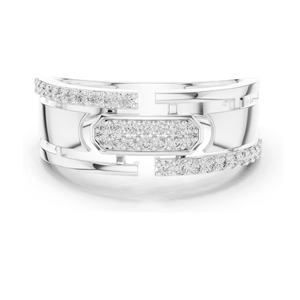 Bague de créateur en diamant de laboratoire 0,324 CT pour femme, VVSVS EF, taille brillant rond, or 18 carats, 14 carats, 10 carats et argent 925, rose, jaune - Product Image 2