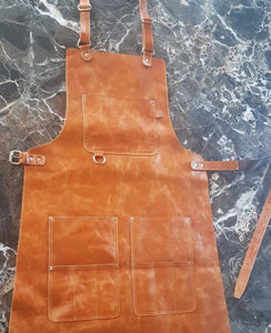 Factory Handmade <b>Leather</b> <b>Aprons</b> for Cleaning & Kitchen Use Best Quality Wholesale Multi-Use <b>Leather</b> <b>Aprons</b> for Sale - Product Image 6