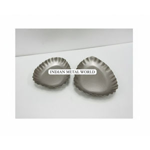 Tazón de Metal Ovalado Vintage para Chocolate, Soporte para Postres, Tazón para Servir Aperitivos de Mesa, Accesorios para Chocolate, Buen Precio - Product Image 1