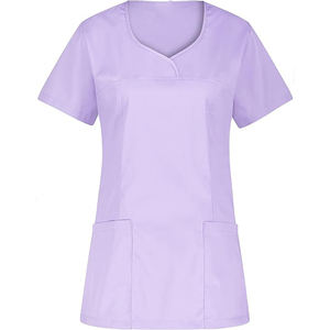 Venta caliente Fig Scrub Set Medical Scrub Top Stretch manga corta OEM al por mayor uniforme para médicos enfermera Medical & Hospitals Set - Product Image 5