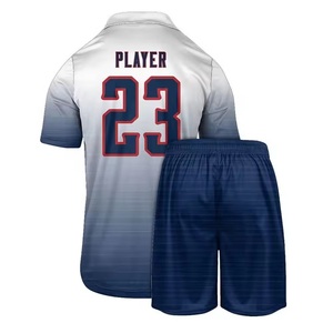 Conjunto de camisetas y uniformes de fútbol sublimados personalizados, que incluye chándal y camisetas - Product Image 2