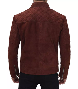 Veste en cuir unisexe de haute qualité avec col montant et logo frontal, idéale pour l'hiver - Plusieurs couleurs, séchage rapide et respirante - Product Image 5