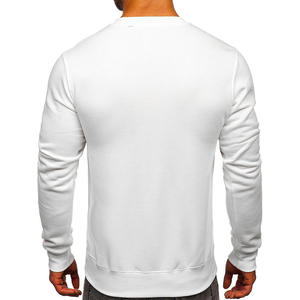 Sudadera informal para hombre en colores sólidos Diseño clásico de ropa de calle con bordado personalizado o serigrafía - Product Image 6