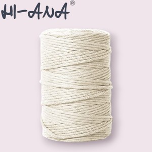 Cordón de Macramé de 3mm, Cordón de Macramé al por Mayor de 2mm, 3mm, <span class=keywords><strong>4mm</strong></span>, 5mm, Cordón de Algodón para Textiles del Hogar, Cordón Recubierto para Calzado Ligero, Talla 8 - Product Image 1
