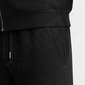 Conjunto Deportivo Informal de Invierno para Hombre con Capucha, Tejido Transpirable y Cómodo, Corte Regular, para Entrenamiento, Trotar, Gimnasio y Deportes - Product Image 5
