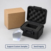 Prisme optique personnalisé, pentaprisme en verre BK7 pour viseur d'appareil photo, télescope et instruments de topographie