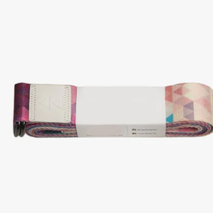 Correas de Yoga de Algodón con Logotipo Personalizado Impreso, Ecológicas y de Alta Calidad, con Anilla en D Ajustable, para Yoga y Levantamiento de Pesas - Product Image 3