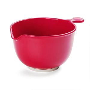 Mixing bowl melamine resin Standard Bowl Red Manufactum Hot Selling Gifts & Crafts <b>Wooden</b> Boxes Wall <b>Signs</b> Made In India - Product Image 2
