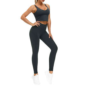 Leggings Scrunch Butt pour femmes, pantalons de yoga, spandex/nylon de haute qualité, longueur cheville, taille élastique, respirant, séchage rapide, confortable - Product Image 4