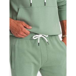 <b>Men</b> Gym Summer Hoodie and <b>Shorts</b> Set Breathable Lightweight Workout Wear Custom OEM Private Label Factory Manufacturer - Product Image 4