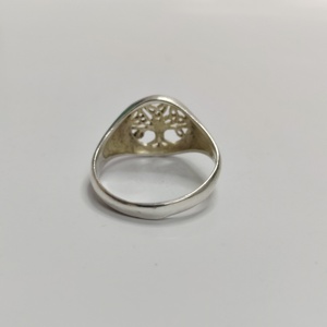 Inde 925 Bague Boho En Argent Sterling Conception D'arbre Attrayant Bague De Pierres Précieuses À La Main Bague De Grossiste À Bas Prix - Product Image 4