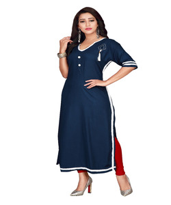 Nouveau dernier vêtements de cérémonie coton rayonne imprimé haut avec Palazzo filles indiennes Readymade pas cher bas prix en gros Surat vêtement - Product Image 6