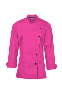 Chaqueta de abrigo de chef profesional para mujer con mangas largas nuevo uniforme culinario para servicio de comida Catering restaurante uso de cocina - Product Image 2