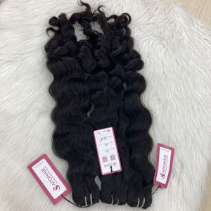 เครื่องต่อผมมนุษย์แบบสานเป็นลอนสำหรับต่อผมสีดำ - Product Image 3