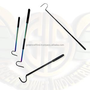 Snake Tongs Collapsible Snake Catcher Stick Wide Jaw Handling <b>Tool</b> Reptile <b>Grabber</b> Aluminum Solid Eco-Friendly Traps - Product Image 5