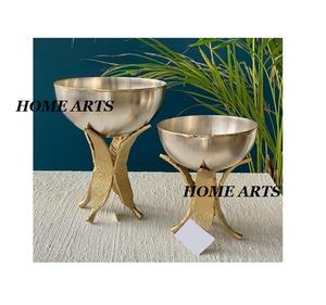 Bol de service alimentaire en laiton de couleur noire Design antique chocolats de forme ronde bol de service au meilleur prix en Inde - Product Image 2