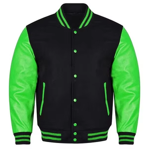 Varsity <b>Jacket</b> Fashion <b>Men's</b> College University Letterman Zipper Varsity <b>Jackets</b> College Baseball <b>jacket</b> for <b>men</b> Wholesale Price - Product Image 1