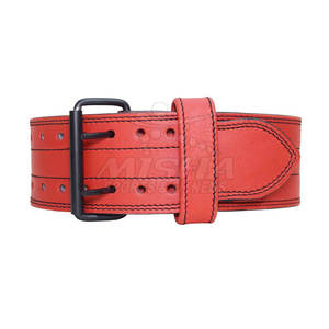 2025 Cinturón de levantamiento de pesas de fitness personalizado Cinturón de cuero de Protección deportiva para levantamiento de pesas - Product Image 1