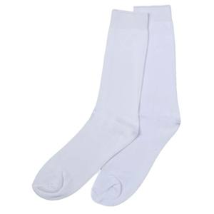 Calcetines de Algodón de Punto Uniforme - Blancos - Product Image 1