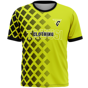 T-shirt à manches courtes pour hommes de haute qualité fabriqué en usine T-shirt à sublimation de style sport pour hommes avec logo personnalisé - Product Image 1