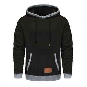 Men's 100% Cotton Custom Logo Durable Fleece Breathable Pullover <b>Hoodie</b> Best Quality Hot Choice Long Sleeves Winter <b>Plain</b> Dyed - Product Image 4