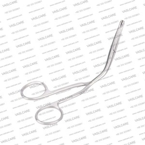 คีมคีบสแตนเลสคีมหนีบสายสวนกล่องเสียงแหนบที่ช่องจมูกโดยการขยายหลอดเลือด - Product Image 3