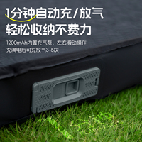Mountainhiker Lit gonflable d'extérieur pour une ou deux personnes, lit de sieste portable, matelas pneumatique pliable simple, lit gonflable