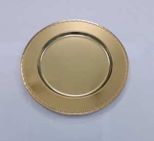 การออกแบบที่กำหนดเองคลาสสิกที่มีคุณภาพชาร์จแผ่นที่มีหลายการออกแบบตกแต่งที่ดีที่สุดสำหรับบ้านโรงแรมตกแต่งจานอาหาร - Product Image 2