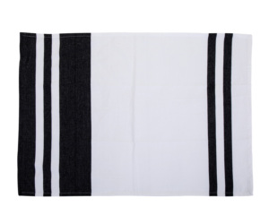 Serviette brodée 100% coton personnalisable faite à la main Style carré vintage réutilisable pour la maison ou l'avion - Product Image 6