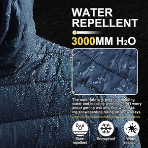 Traje de Esquí con Capucha para Mujer, Personalizado, de Invierno, Cortavientos, Impermeable, Transpirable, con Cremallera, Aislado con Lana, para Tecnología - Product Image 4