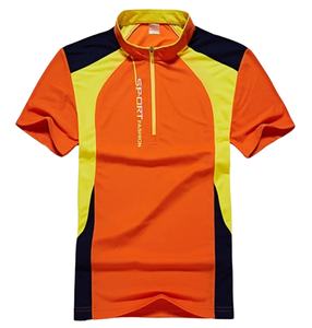 Fabriqué au Bangladesh Qualité supérieure 100% Polyester Conception personnalisée 1/4 Fermeture éclair Polo décontracté Street Wear Impression par sublimation - Product Image 1