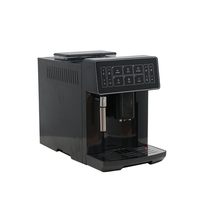 Machine à café expresso entièrement automatique programmable avec panneau tactile, système de brassage, pompe italienne 19 bars et buse vapeur