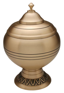 ของชำร่วยงานฌาปนกิจศพทองเหลืองแข็งสไตล์อเมริกันของที่ระลึกที่ระลึกสำหรับคนที่คุณรักโกศตกแต่งสำหรับขี้เถ้าของมนุษย์ - Product Image 5