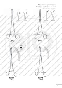 GARLAND klem solenoid dan gunting Forceps baja anti karat manektomi Parametrium untuk Obstetri ginekologi kontrol Lahir - Product Image 6