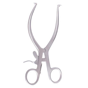 Rétracteur chirurgical manuel Weitlaner avec 4x4 broches en acier inoxydable à retenue automatique pour instrument médical - Product Image 3