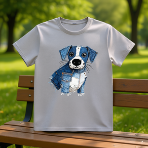 เสื้อยืดคอตตอน 100% ยูนิเซ็กซ์ 210GSM ทรงพอดีตัว สไตล์ลำลอง พร้อมลายพิมพ์สกรีนแบบกำหนดเอง เสื้อผ้าพิมพ์ลาย DTG - Product Image 4