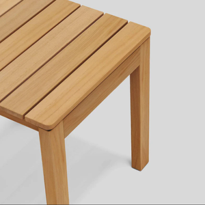 Mesas de Madera de Teca para Exteriores, Diseño Minimalista y Elegante, Tamaño 36x33x46, Precio al por Mayor - Product Image 5