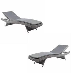 Chaises longues en rotin imperméable mobilier d'extérieur fait à la main par des artisans dans le centre de Java en Indonésie avec une super qualité - Product Image 3