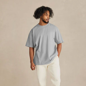 T-shirts vierges vintage en mousse à impression 3D en relief personnalisés et abordables pour hommes - Product Image 5