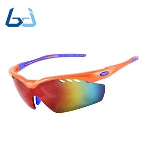 Borjye J105 Lunettes de soleil de cyclisme semi-sans monture à verres teintés UV400 Offre Spéciale - Product Image 1