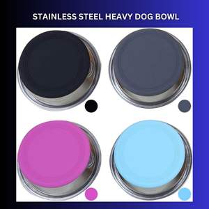 2025 Top Selling Item Pet <b>Bowls</b> & Feeders with Stainless Steel Metal <b>Bowl</b> Latest Designed Pet <b>Bowl</b> for Sale by Exporters - Product Image 2