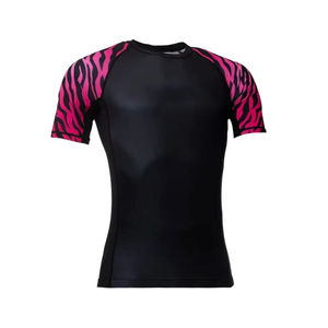 Rashguard MMA à impression numérique, vêtements de sport respirants, chemises de compression, entraînement de combat, taille plus, personnalisé, unisexe, séchage rapide - Product Image 3