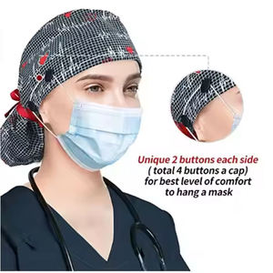 Recién llegado, hecho a medida, OEM, superventas, recién llegados, gorros de fregado, Médico Quirúrgico, gorro de fregado médico con personalizado - Product Image 6