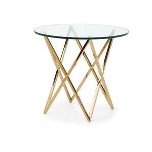 Table basse en métal de haute qualité dessus en verre pour hôtel maison Restaurant salon chambre meubles utiliser article - Product Image 2