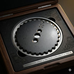 Piñón de levas de motocicleta de fábrica, engranaje de sincronización de motor CD100, piñón de árbol de levas de acero con calidad OEM - Product Image 3