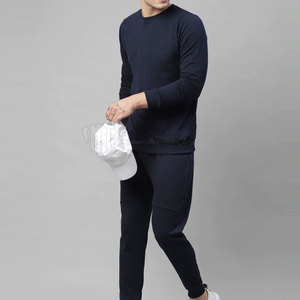 Survêtement en coton et polyester coupe-vent, logo personnalisé, survêtement pour homme, style unique - Product Image 6