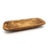 Bol à pain en bois moderne fait main au design unique pour centre de table, décoratif, sculpté à la main, écologique, pour snacks et fruits