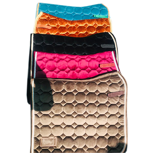 ชุดอุปกรณ์ขี่ม้าสั่งทำใหม่ล่าสุด ประกอบด้วยผ้าคลุมหน้าม้า สายจูง และเชือกจูง พร้อมแผ่นรองอานเข้าชุด - Product Image 6