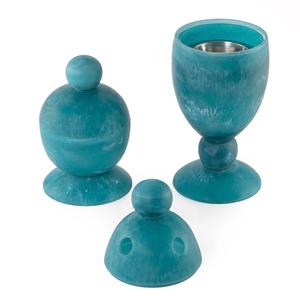 Quemador de Incienso de Resina Hecho a Mano de Primera Calidad para Oud y Bakhoor, Moderno y Elegante, Estilo Árabe, Color Morado, 11 Pulgadas, Pieza de Decoración para el Hogar - Product Image 2