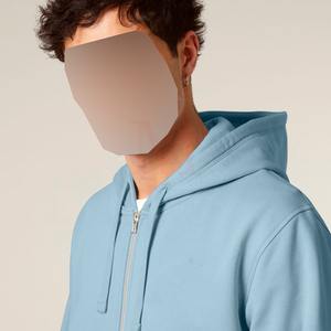 Sudadera con capucha de algodón 100% de alta calidad para hombre, estilo Streetwear, diseño personalizable, cremallera, teñido liso, temporada de invierno, servicio OEM con capucha - Product Image 4